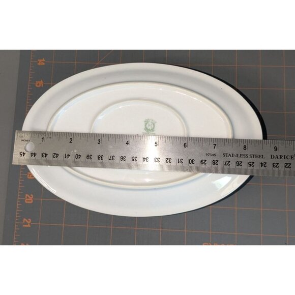 Noritake Azalea Gravy Boat Attached Underplate green M mark sauce - Picture 13 of 15